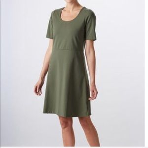Sahalie Green A-Line Dress
